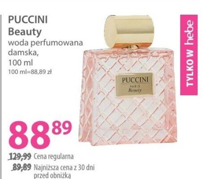 Woda perfumowana promocja w Hebe