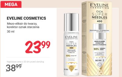 Mezo-eliksir do twarzy korektor oznak starzenia Cica Super Needles 400 promocja w Rossmann