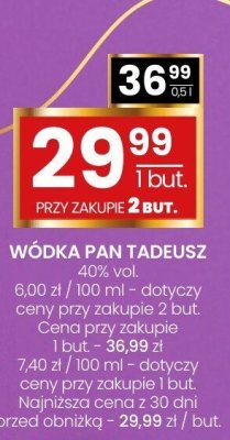 Wódka promocja w Twój Market