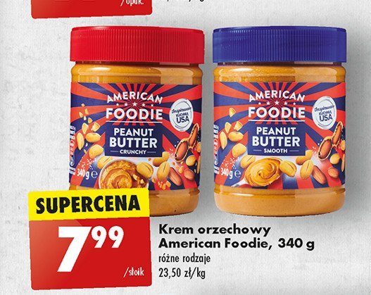 Krem orzechowy smooth American foodie promocja