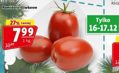 Pomidory śliwkowe promocja w Prim Market