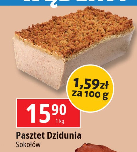 Pasztet dzidunia Sokołów promocja w Leclerc