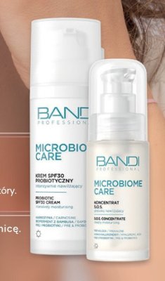 Koncentrat BANDI Microbiome Care SOS do twarzy promocja w Hebe