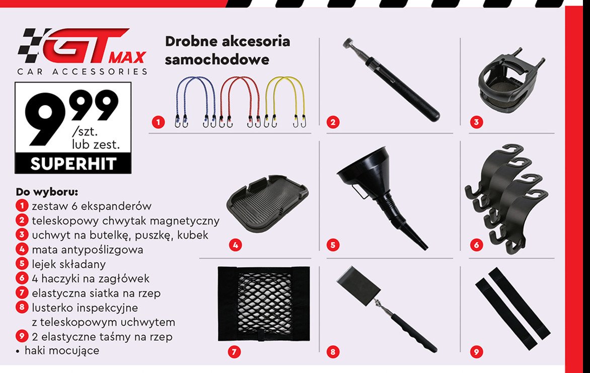 Siatka elastyczna na rzep Gt max promocja