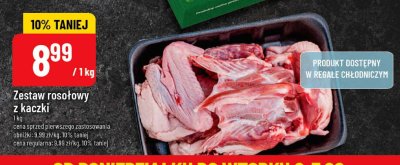 Zestaw rosołowy z kaczki promocja w POLOmarket