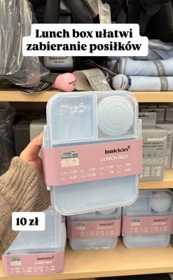 Lunch box  promocja w Pepco