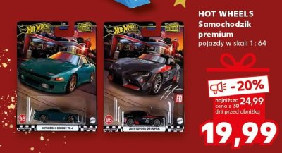 Samochodzik premium w skali 1:64 promocja w Kaufland