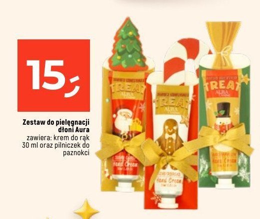 Zestaw do pielęgnacji dłoni AURA promocja w Dealz