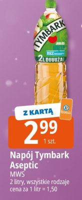 Napój Tymbark Aseptic MWS promocja w Leclerc