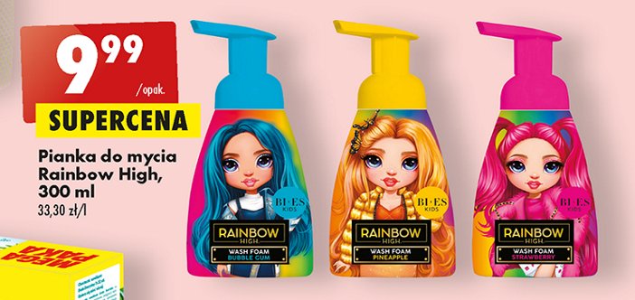 Pianka do mycia pine apple Bi-es rainbow promocja