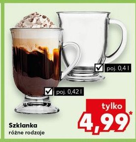 Szklanka 420 ml promocja