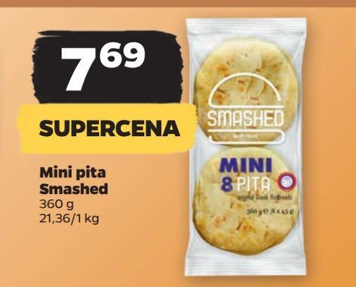 Mini pita Smashed promocja