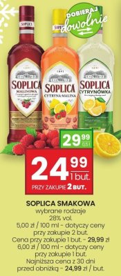 Likier Soplica smakowa (wybrane rodzaje) 0,5l promocja w Twój Market