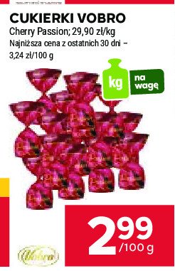 Praliny Vobro cherry passion promocja