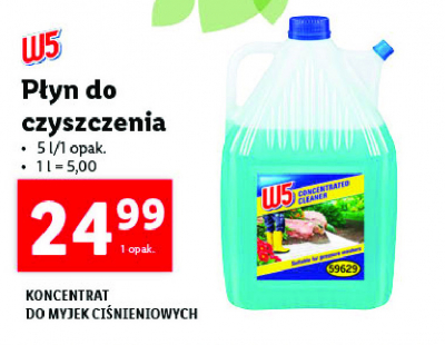 Uniwersalny 艣rodek do czyszczenia W5 promocja