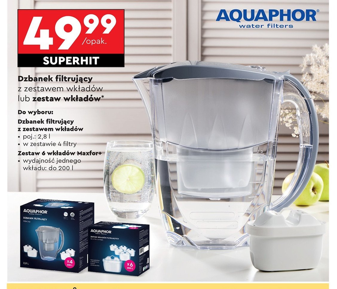 Wkład b100-25 maxfor Aquaphor promocja