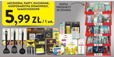 Akcesoria: party, kuchenne, gospodarstwa domowego, samochodowe promocja w Intermarche
