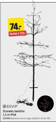 Drzewko świetlne 1,3 m IP44 EKVIP promocja w Jula