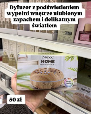 Dyfuzor zapachowy Led Aroma  promocja w Pepco