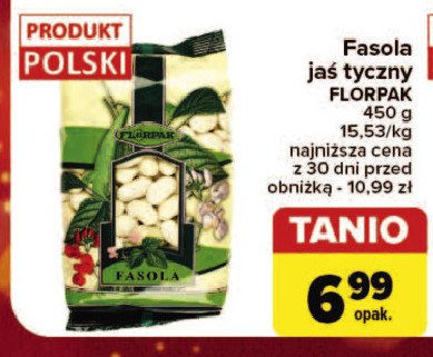 Fasola piekny jaś Florpak promocja