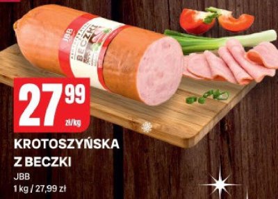 Kiełbasa Krotoszyńska z Beczki JBB promocja w Chorten