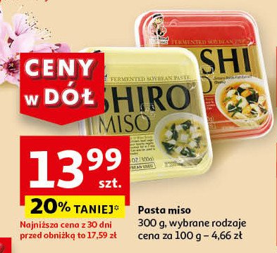 Pasta shiro miso De care promocja