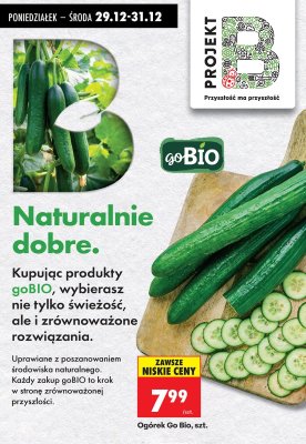 Ogórek Go Bio, szt. promocja w Biedronka