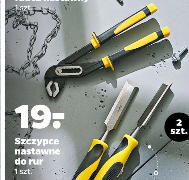 Szczypce nastawne do rur Techliner promocja