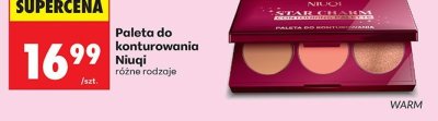 Paleta do konturowania Niuqi Star Charm promocja w Biedronka