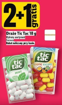 Draże Tic Tac 18g promocja w TOPAZ