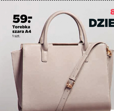 Torebka szara a4 promocja