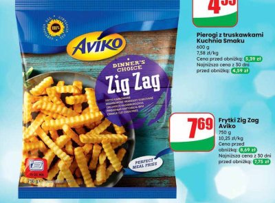 Frytki Zig Zag  promocja w Dino