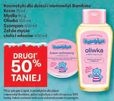 Krem Bambino promocja w Delikatesy Centrum