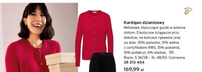 Kardigan promocja w Tchibo