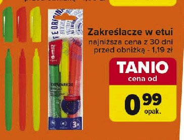 Zakreślacz w etui promocja