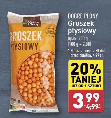 Groszek ptysiowy Dobre plony promocja