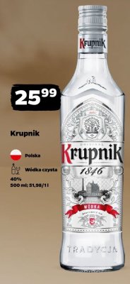 Wódka Krupnik promocja
