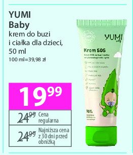 Krem do buzi i ciała dla dzieci Yumi cosmetics promocja