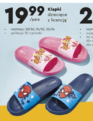 Klapki dzieci臋ce 29/30 promocja
