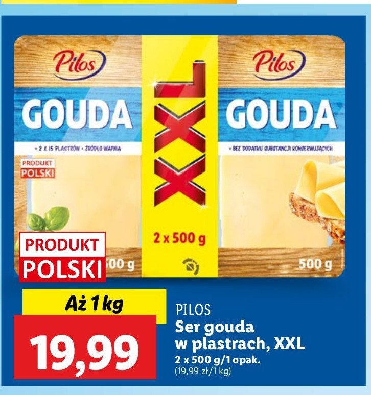 Ser gouda Pilos promocja