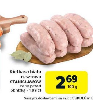 Kiełbasa biała rusztowa Stanisławów promocja
