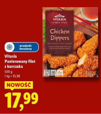 Panierowany filet z kurczaka 500 g promocja w Lidl