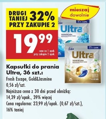Kapsu艂ki do prania gold&jasmine Ultra promocja