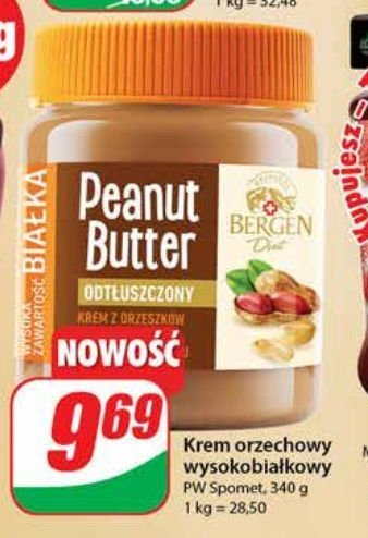 Masło orzechowe Bergen promocja