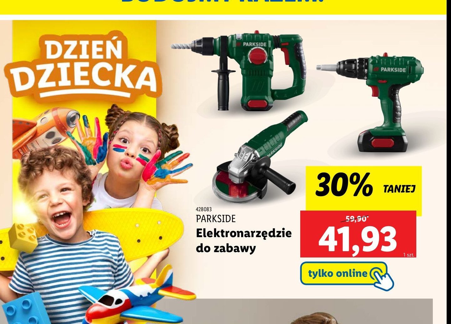 Szlifierka Parkside promocja