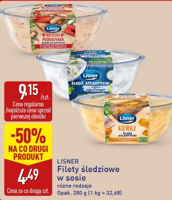Filety śledziowe różne rodzaje promocja w Aldi