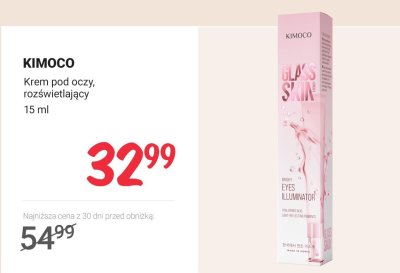 Krem pod oczy rozświetlający 15 ml promocja w Rossmann