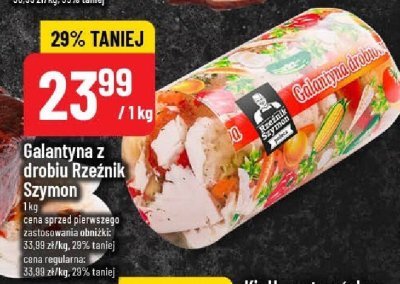 Galantyna z drobiu Rzeźnik Szymon promocja w POLOmarket