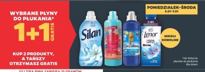 Wybrane płyny do płukania Silan, Barwa, Coccolino, Lenor promocja w Netto