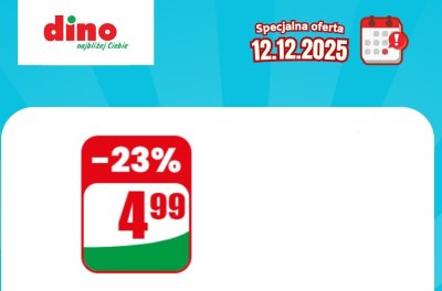 Specjalna oferta na 12.12.2025 - promocje spoza gazetki, strona 9 promocja w Dino